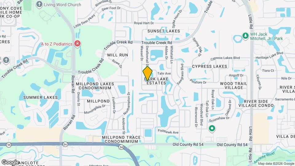8107 Blue Finch Way Mapa y Detalles de la Ubicación