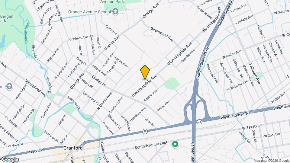 101 Bloomingdale Ave Map and Location Details