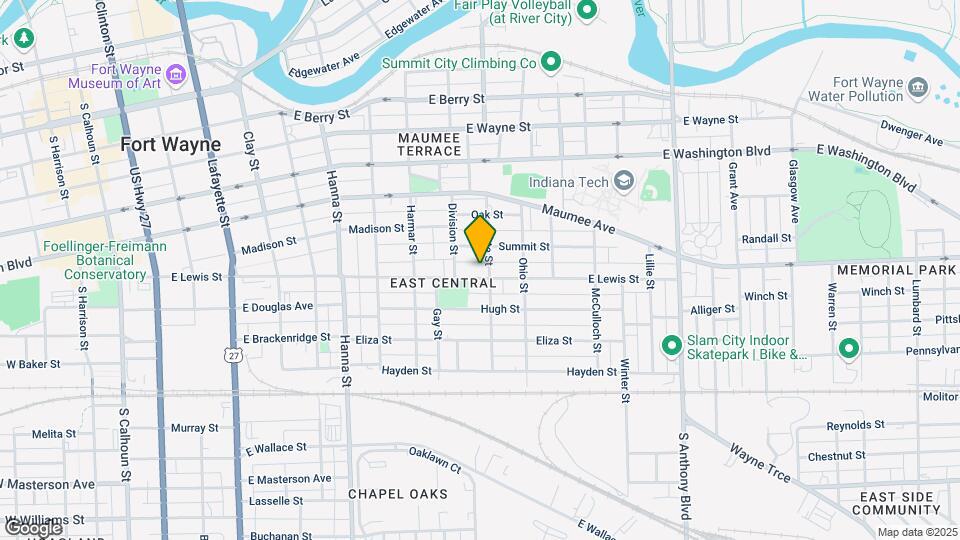 1131 E Lewis St Map and Location Details