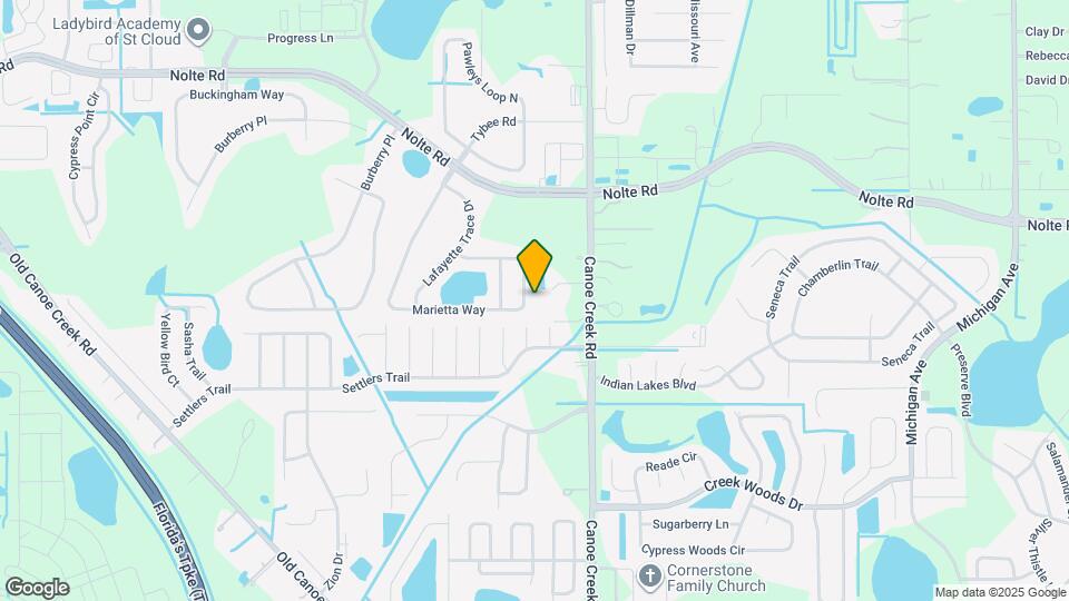 3934 Marietta Way Map and Location Details