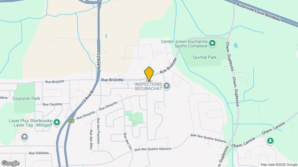 1790 Des Roses Rue Map and Location Details