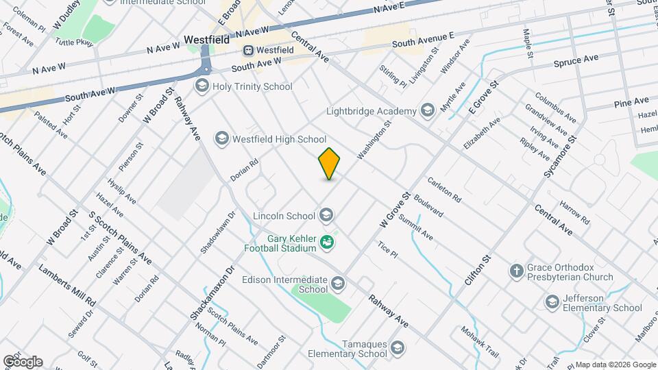 418 Washington St Map and Location Details