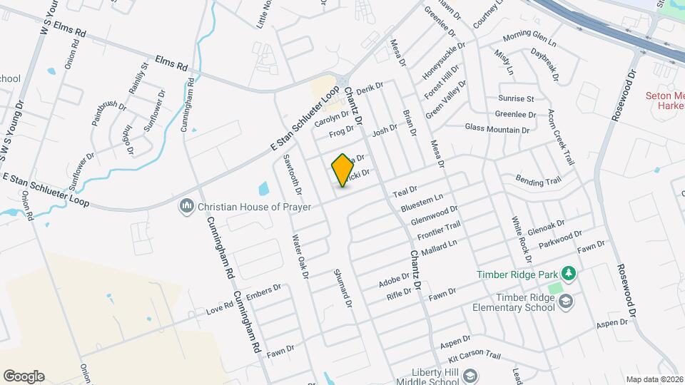 4103 Pepper Mill Hollow Map and Location Details