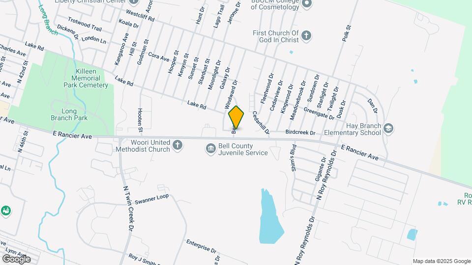 1504 Benttree Dr, Unit A Map and Location Details