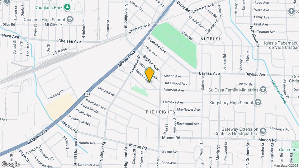 3585 Mayfair Ave Map and Location Details