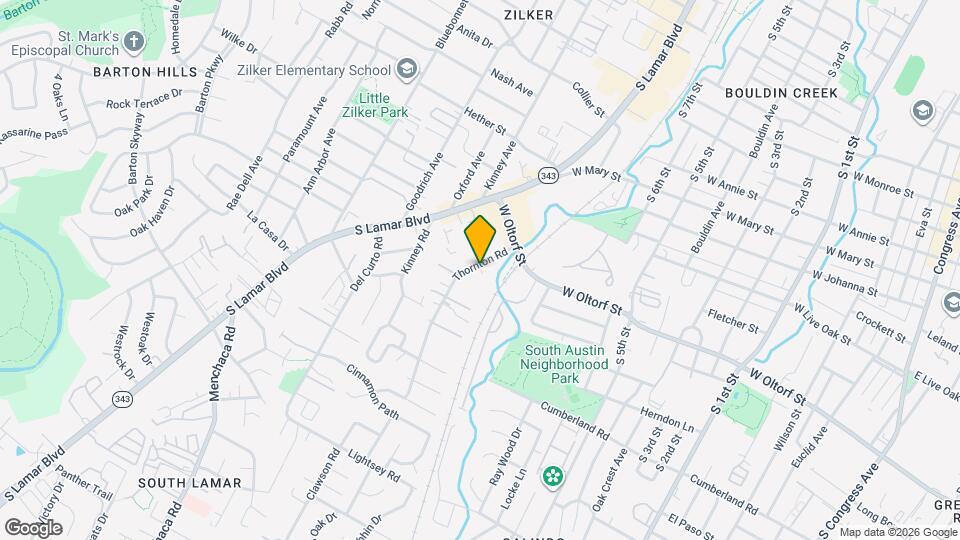 2203 Thornton Rd Map and Location Details