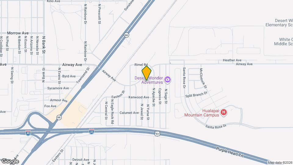 3425 N Yuma St Map and Location Details