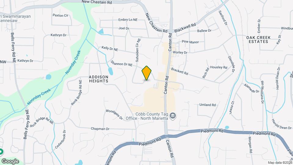 678 Verney Dr Map and Location Details