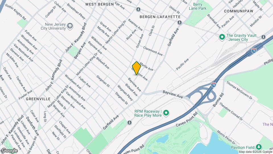 47 Arlington Ave Map and Location Details