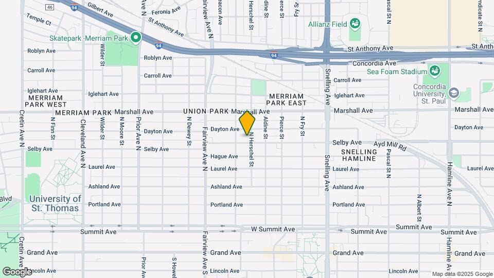 1733 Selby Ave Map and Location Details