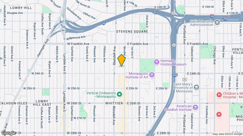 2300 Nicollet Avenue Map and Location Details