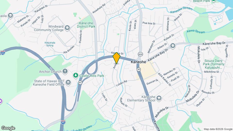 45-663-663 Anoi Rd Map and Location Details