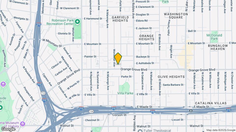 719-721 N Garfield Ave Mapa y Detalles de la Ubicación