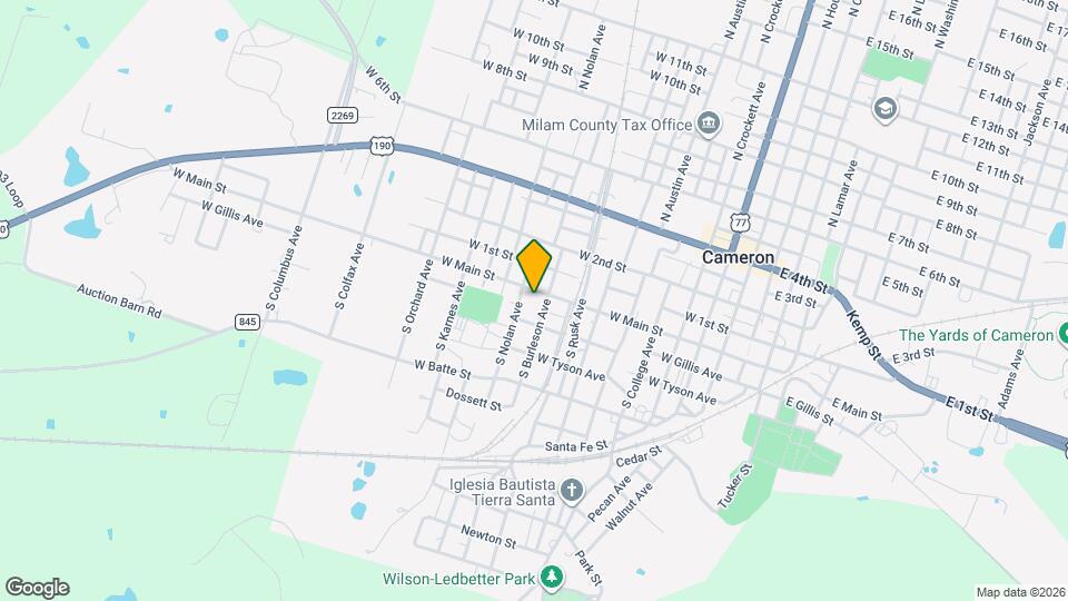 905 W Main St Map and Location Details