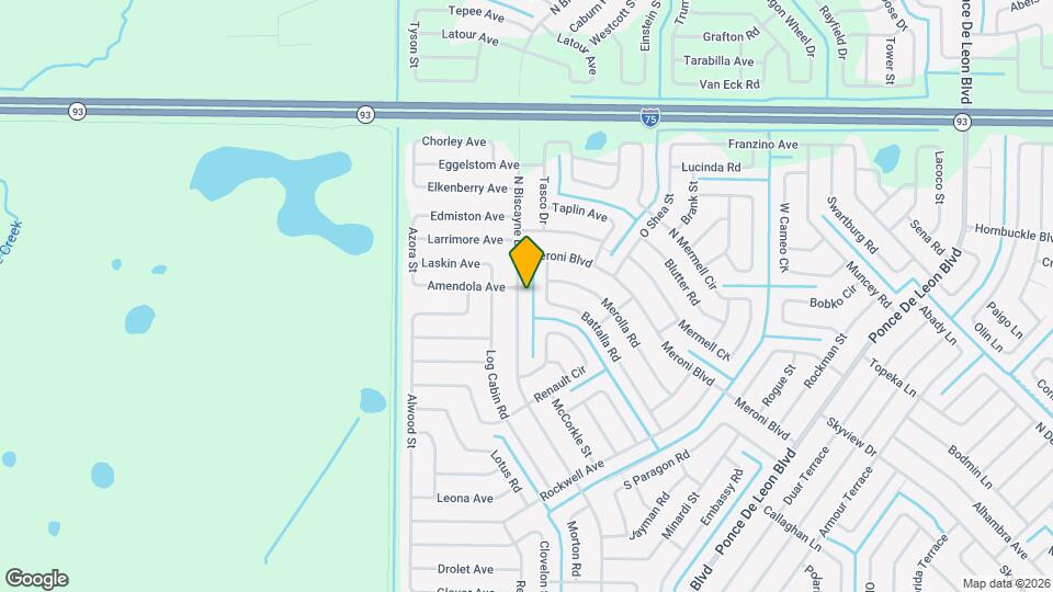 3978 N Biscayne Dr Map and Location Details