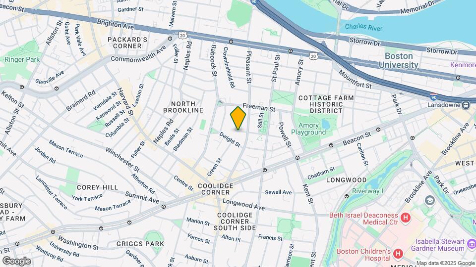 82 Browne St, Unit 2 Map and Location Details