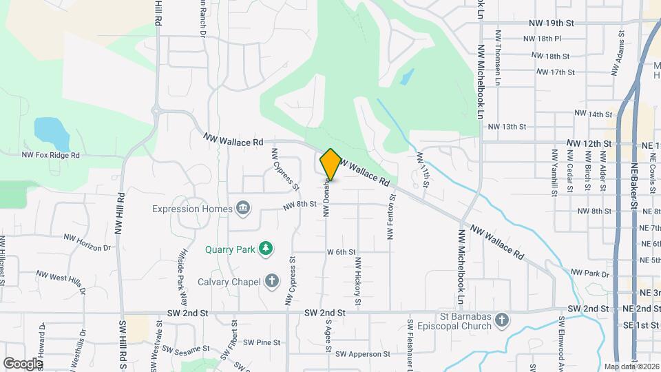 930 NW Donahoo St Map and Location Details