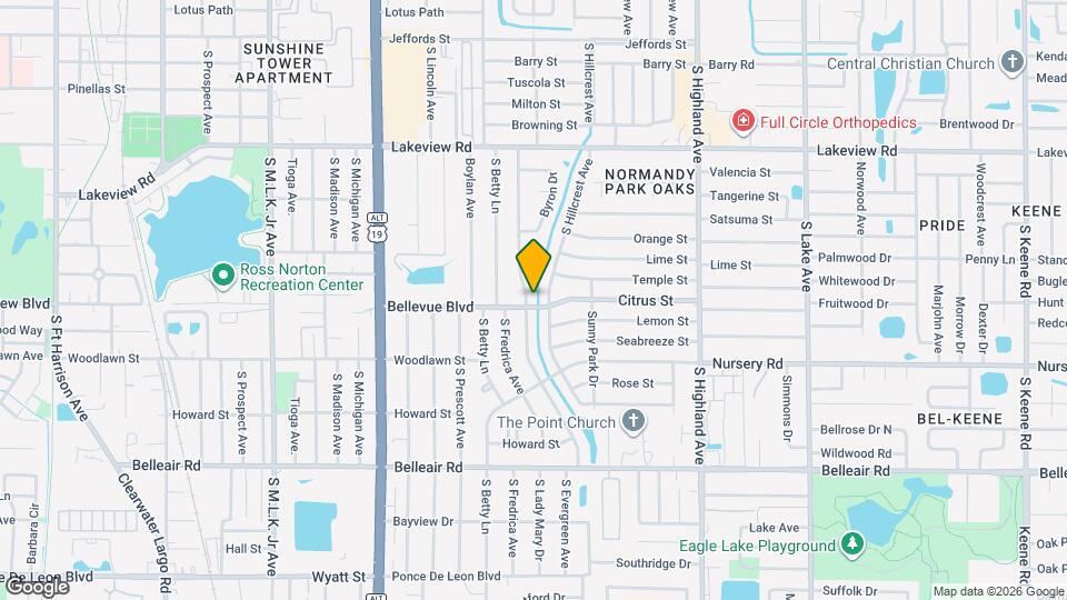 1429 S Evergreen Ave Mapa y Detalles de la Ubicación