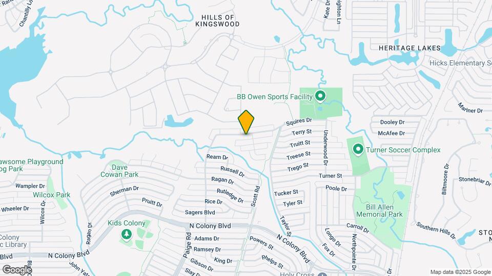 5535 Squires Dr Map and Location Details