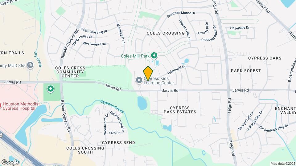 15814 Stiller Park Dr Mapa y Detalles de la Ubicación