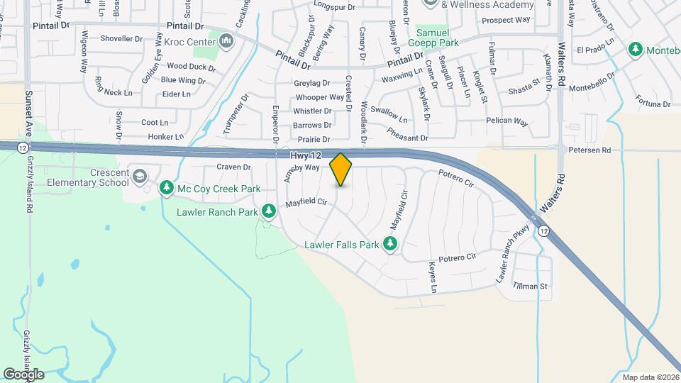 1288 Mayfield Cir Map and Location Details