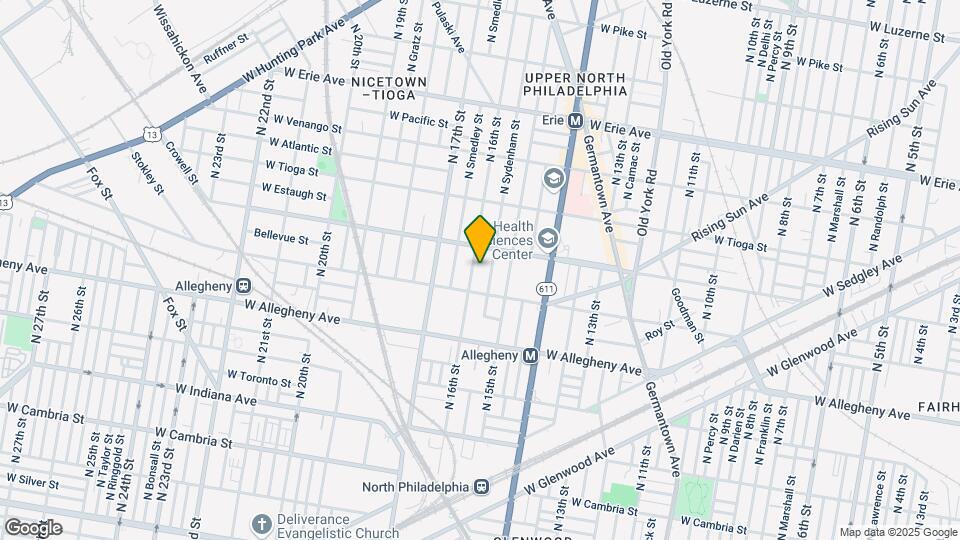 3323 N 16th St-Unit -4 Map and Location Details