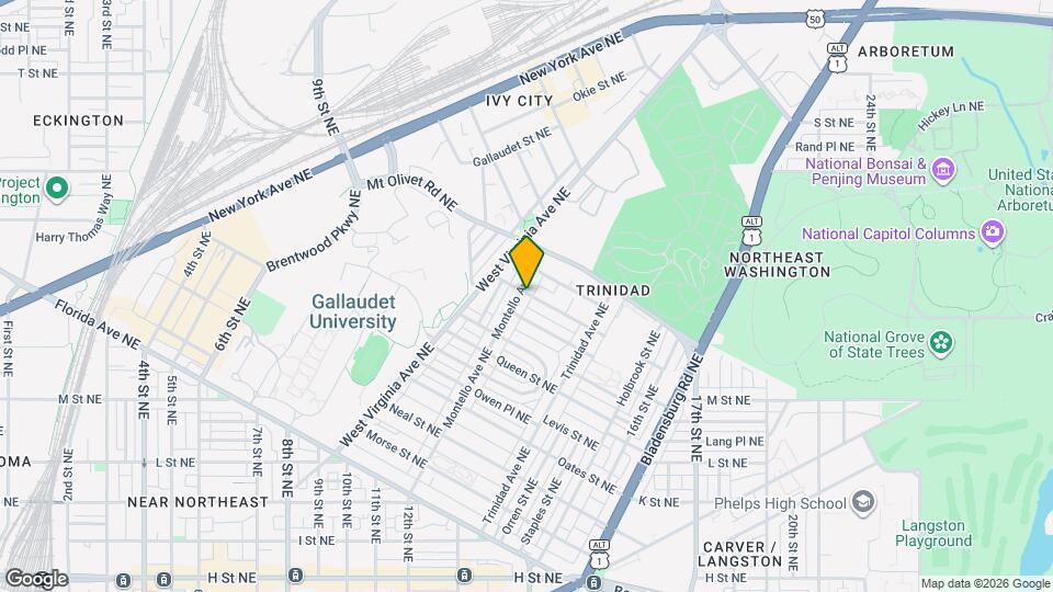 1679 Montello Ave NE Mapa y Detalles de la Ubicación
