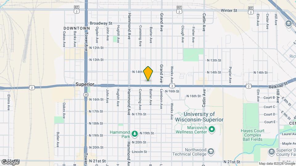 1205 Belknap St Map and Location Details