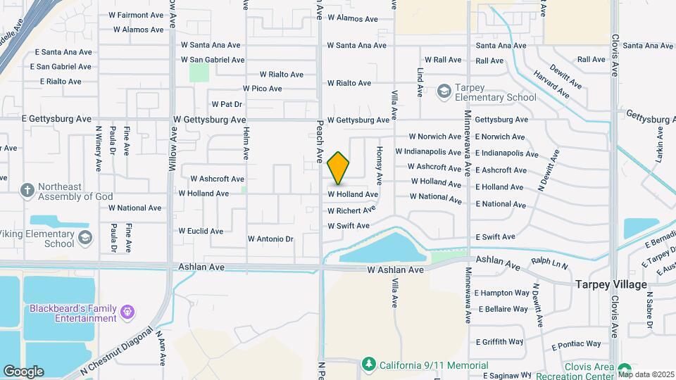 357 W Holland Ave Map and Location Details