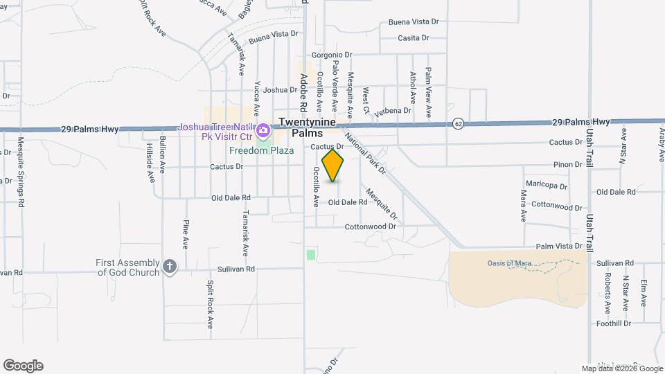 6672 Palo Verde Ave Map and Location Details