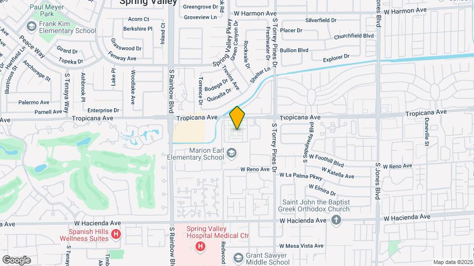 6661 W Tropicana Ave Map and Location Details