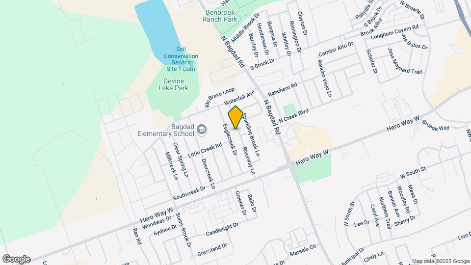 705 Riverway Ln Map and Location Details