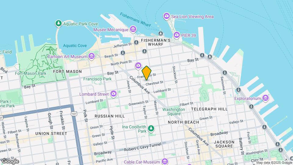 650 Chestnut St Mapa y Detalles de la Ubicación