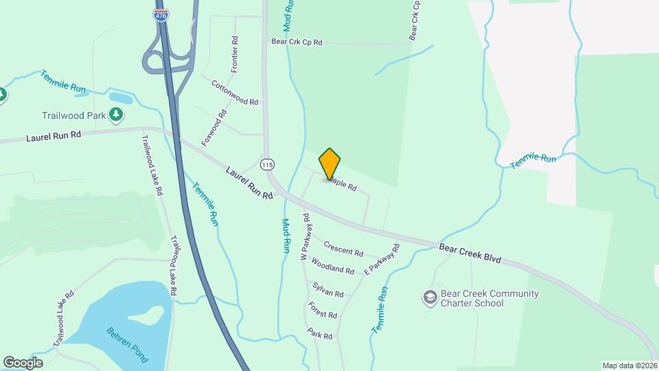 200 Maple Rd Mapa y Detalles de la Ubicación