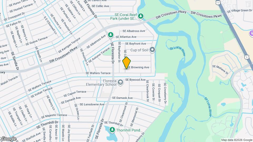 1491 SE Concha St Mapa y Detalles de la Ubicación