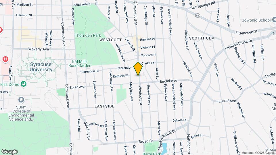 736 Westcott St Map and Location Details