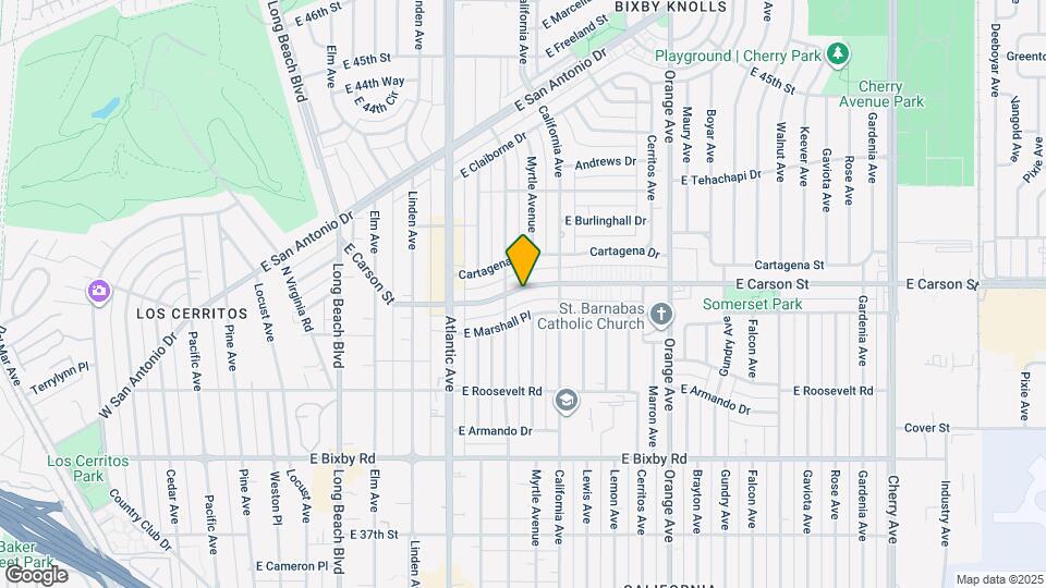 814 E Carson St Map and Location Details