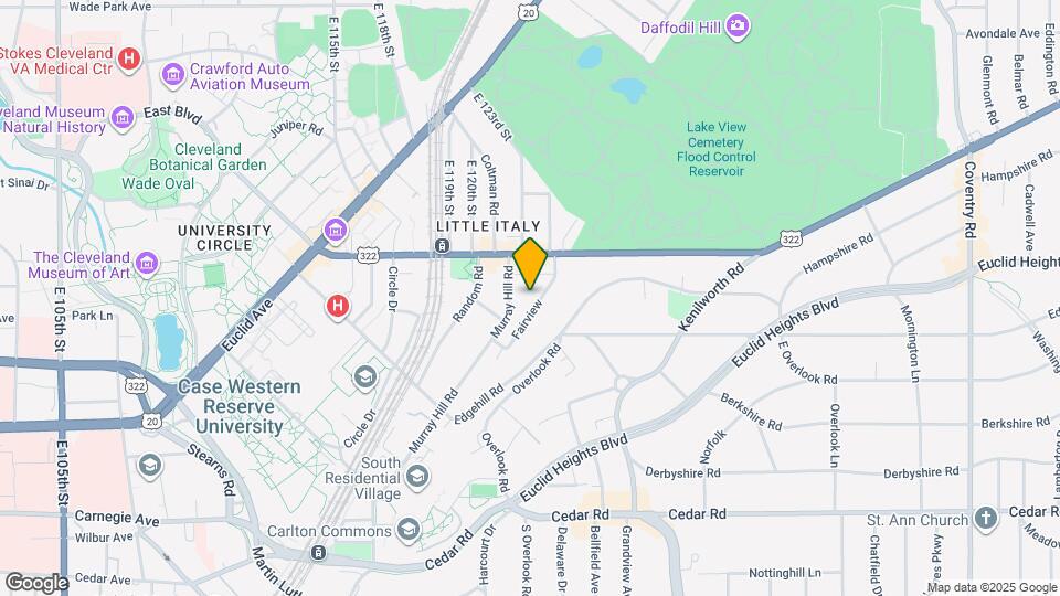 2052 Fairview Map and Location Details