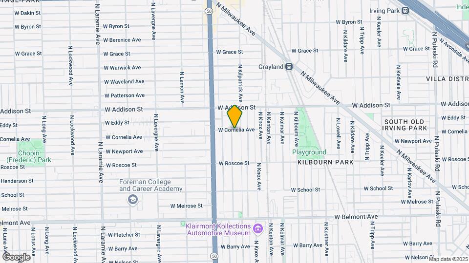 4715 W Cornelia Ave Map and Location Details