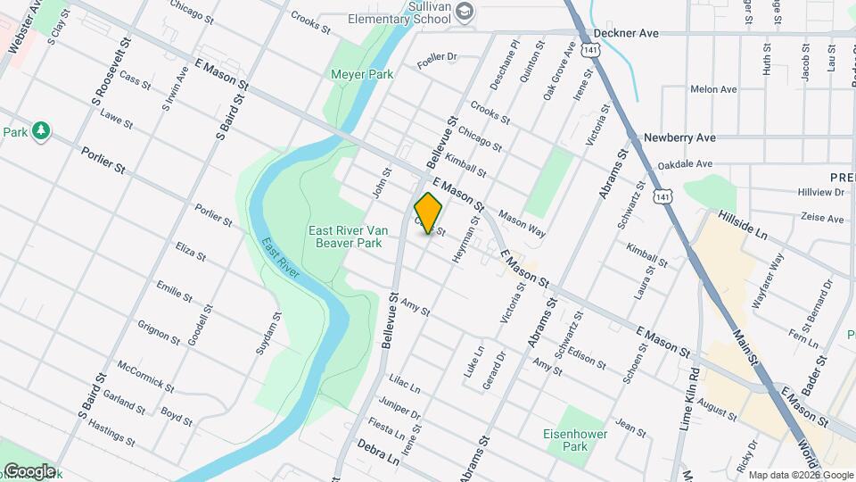 708 St George St Map and Location Details