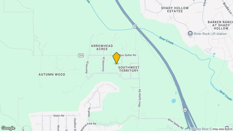 3605 Eagle Pass Rd Map and Location Details