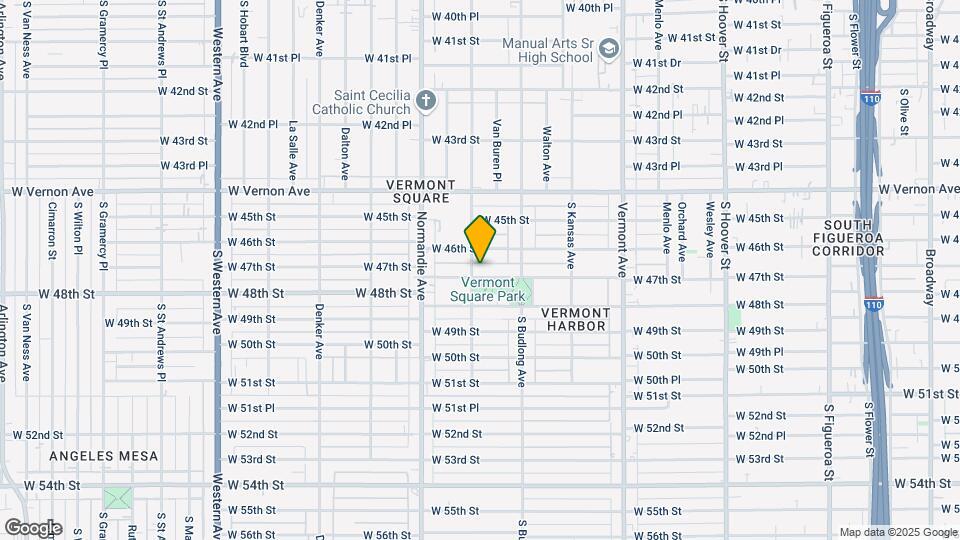 1251 W 47th St, Unit 1 Mapa y Detalles de la Ubicación