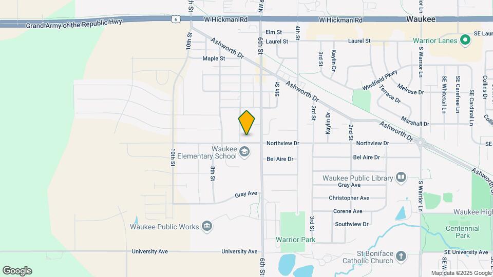 645 Northview Dr Map and Location Details