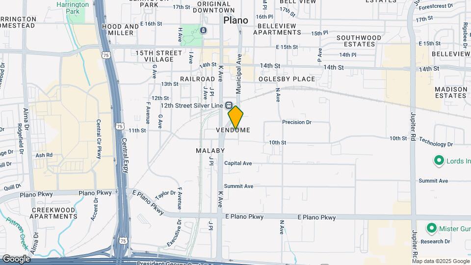 1108 11th St Map and Location Details