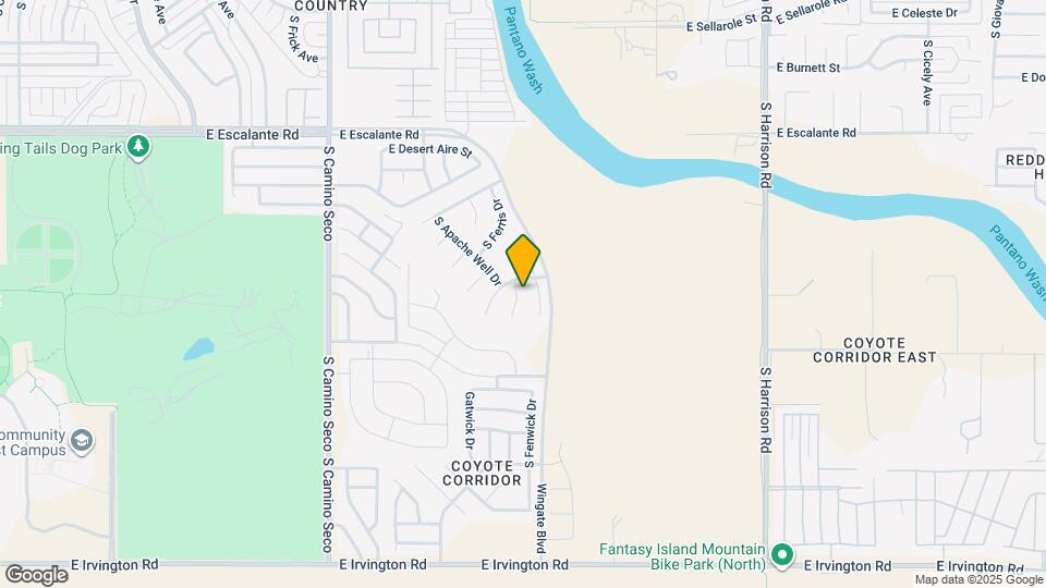 4235 S Mayberry Pl Map and Location Details