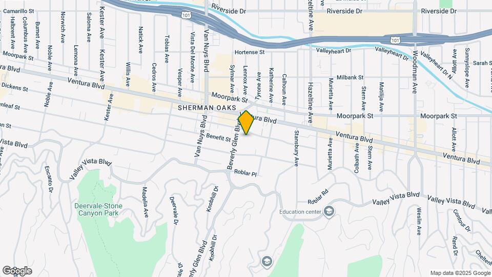 14322 Dickens St Map and Location Details