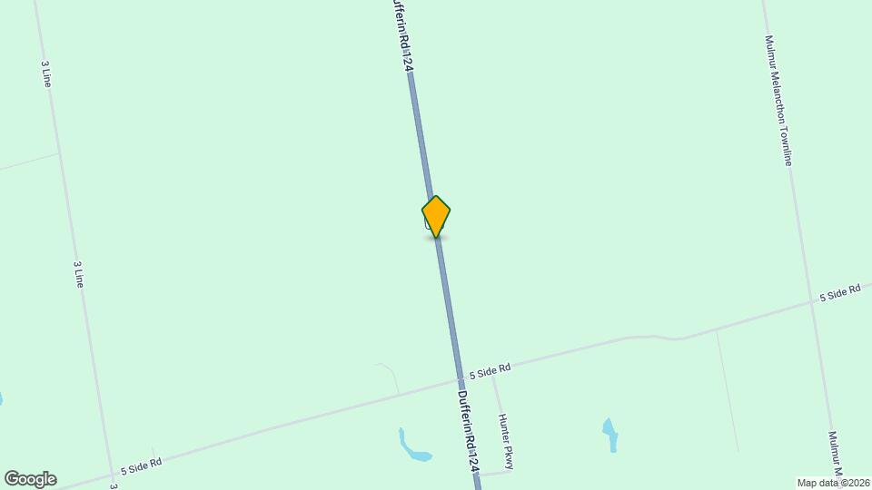 516354 County Rd 124 Map and Location Details