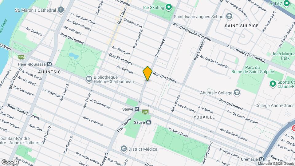 Co-Op D'Habitation Comm-Source Map and Location Details