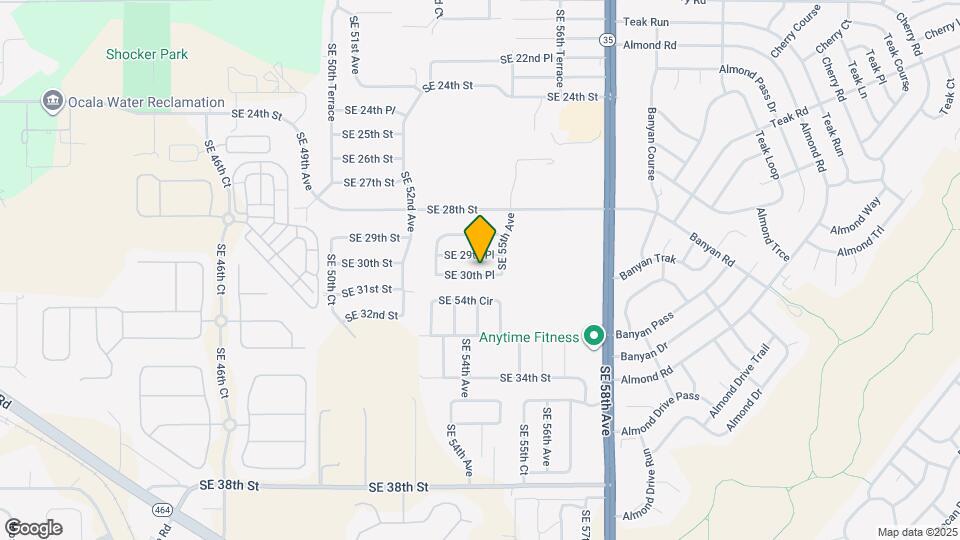 5445 SE 30th Pl Map and Location Details