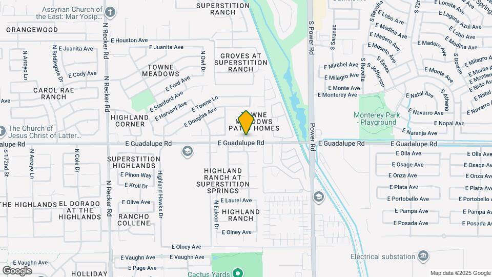 4525 E Princeton Ave Map and Location Details